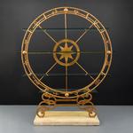 Compass Rose & Zodiac Vitrine Attributed to Hermes